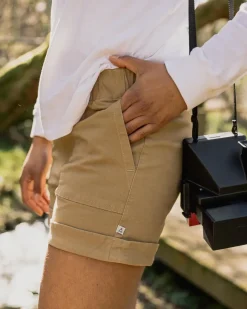 Shorts>Passenger Carriso Organic Cotton Short Biscuit