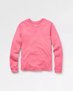 Tops & T-Shirts|Women's Outlet>Passenger Chica Recycled Cotton LS T-Shirt Soft Rose