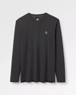 T-Shirts & Tank Tops|Activewear>Passenger Classic Active Recycled LS T-Shirt Black