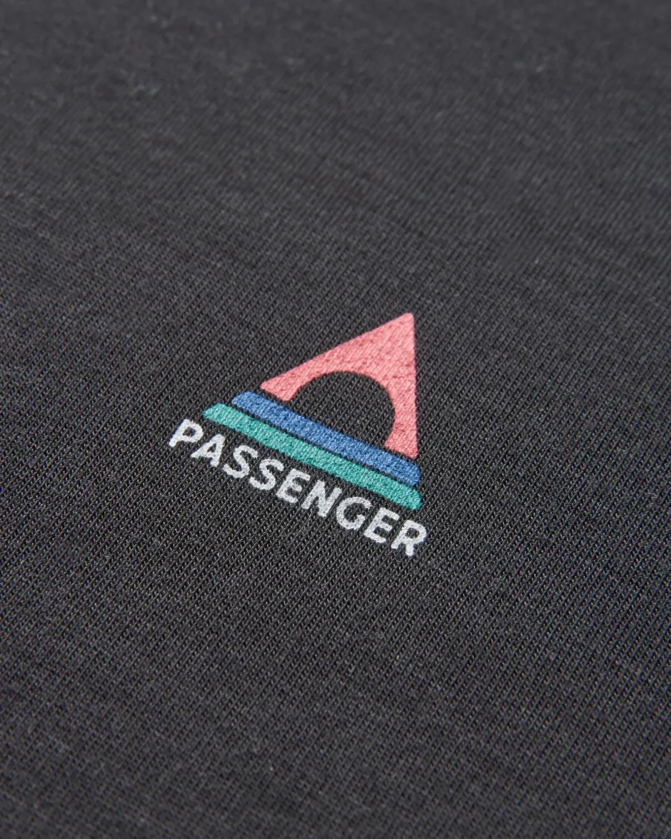 T-Shirts & Tank Tops|Activewear>Passenger Classic Active Recycled LS T-Shirt Black