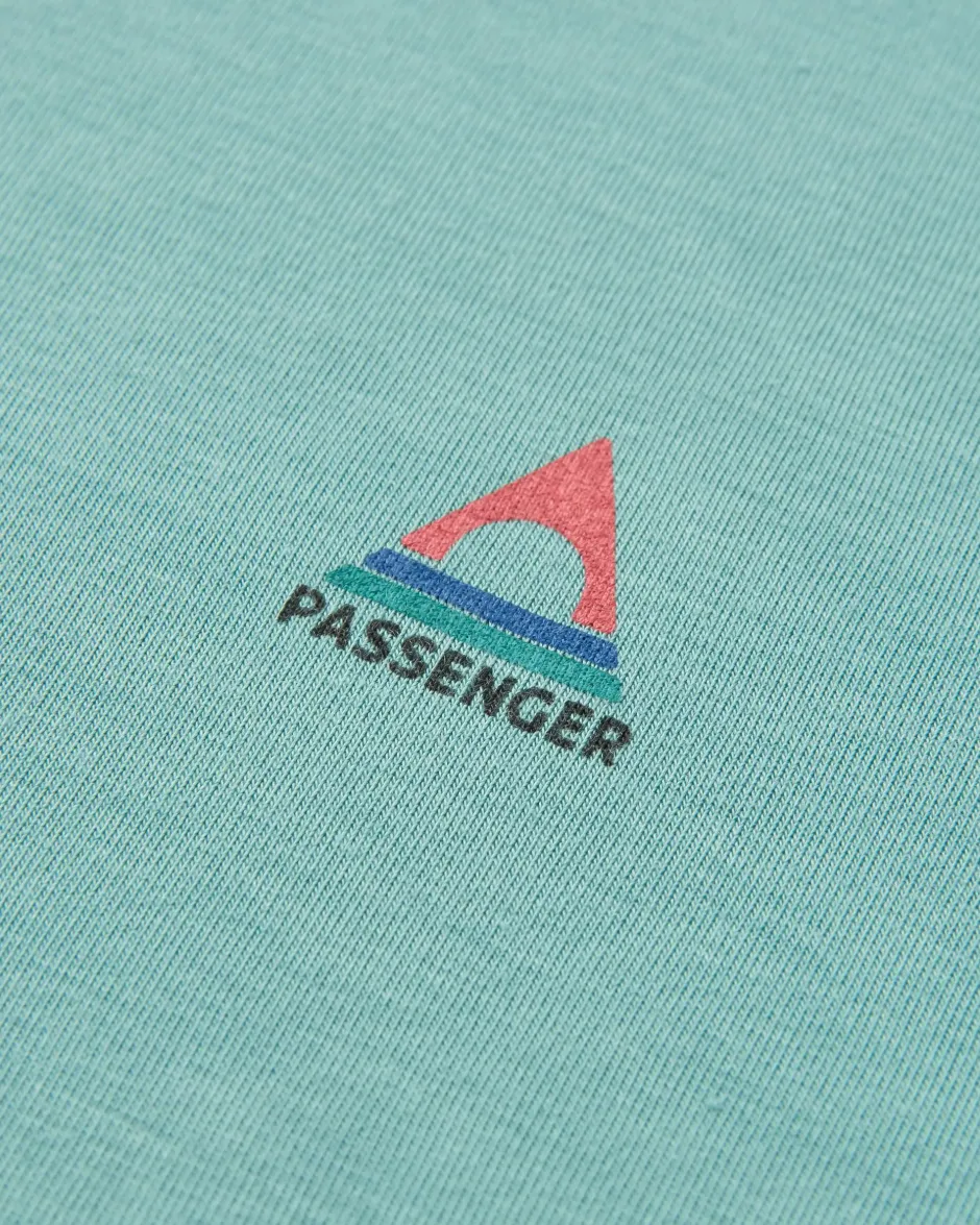 T-Shirts & Tank Tops|Activewear>Floris van Bommel Classic Active Recycled T-Shirt Shallow Waters