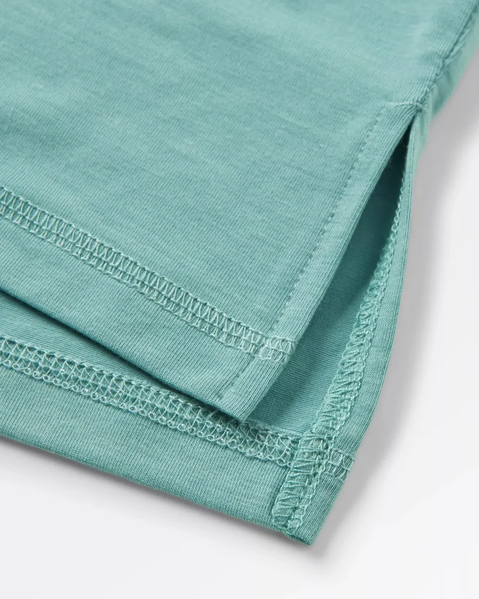T-Shirts & Tank Tops|Activewear>Floris van Bommel Classic Active Recycled T-Shirt Shallow Waters