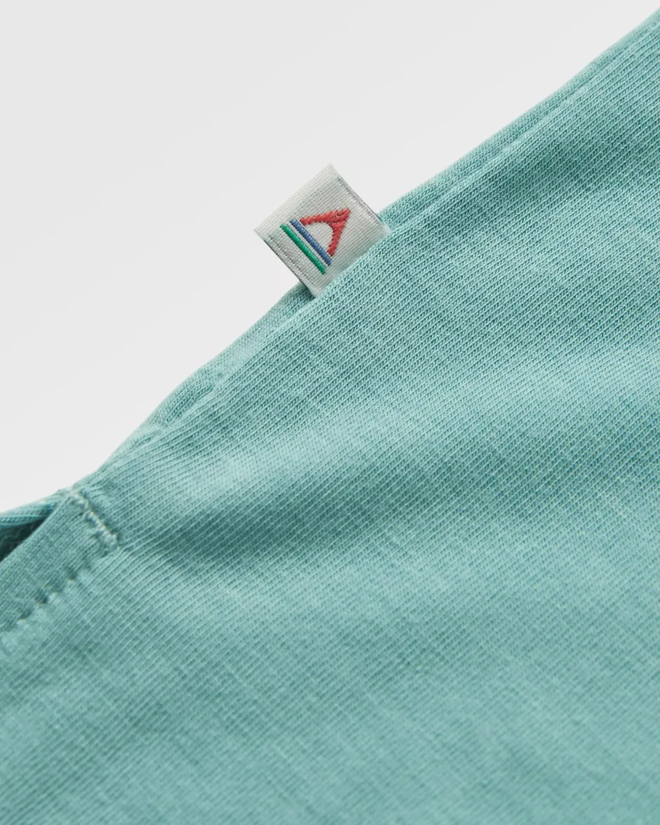 T-Shirts & Tank Tops|Activewear>Floris van Bommel Classic Active Recycled T-Shirt Shallow Waters