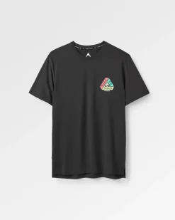T-Shirts & Tank Tops|Activewear>Passenger Classic Active Recycled T-Shirt Solid Black