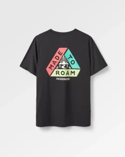 T-Shirts & Tank Tops|Activewear>Passenger Classic Active Recycled T-Shirt Solid Black