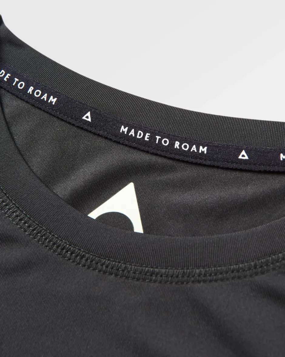 T-Shirts & Tank Tops|Activewear>Passenger Classic Active Recycled T-Shirt Solid Black