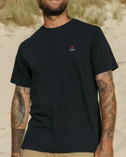 T-Shirts & Tank Tops|Best Sellers>Passenger Classic Logo Recycled Cotton T-Shirt Black