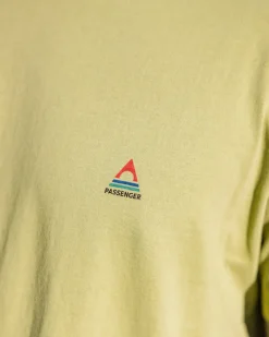 T-Shirts & Tank Tops|Men's Outlet>Passenger Classic Logo Recycled Cotton T-Shirt Fern