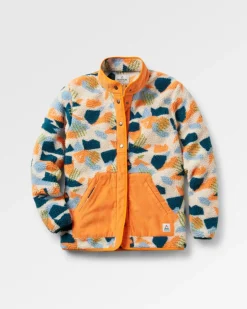 Fleece|Fleece>Passenger Clover Recycled Deep-Pile Sherpa Fleece Off White Camo