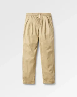 Dungarees & Pants>Passenger Compass Elasticated Waist Pants Biscuit
