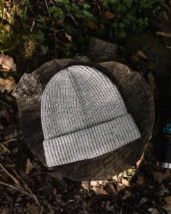 Accessories|Beanies>Passenger Compass Recycled 2.0 Beanie Light Grey Marl