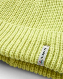Beanies|Beanies>Floris van Bommel Compass Recycled Beanie Lime Juice