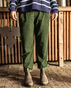 Dungarees & Pants|Best Sellers>Passenger Compass Recycled Corduroy Pants Fir Tree