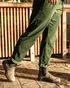 Dungarees & Pants|Best Sellers>Passenger Compass Recycled Corduroy Pants Fir Tree