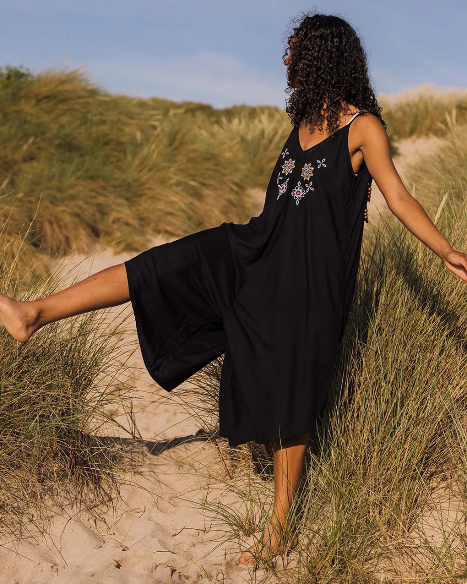 Jumpsuits & Playsuits|Dungarees & Pants>Passenger Copetin Jumpsuit Black