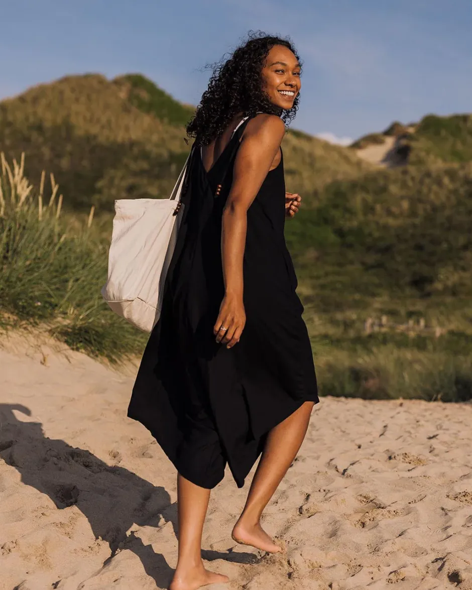 Jumpsuits & Playsuits|Dungarees & Pants>Passenger Copetin Jumpsuit Black