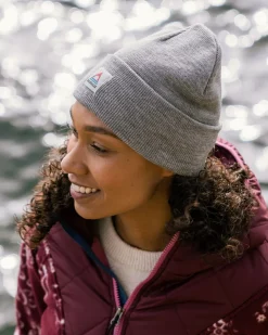 Accessories|Beanies>Passenger Core Recycled Low-Top Beanie Grey Marl