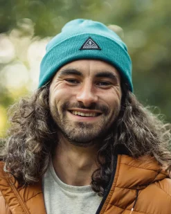 Beanies|Beanies>Floris van Bommel Core Recycled Low-Top Beanie Shaded Spruce