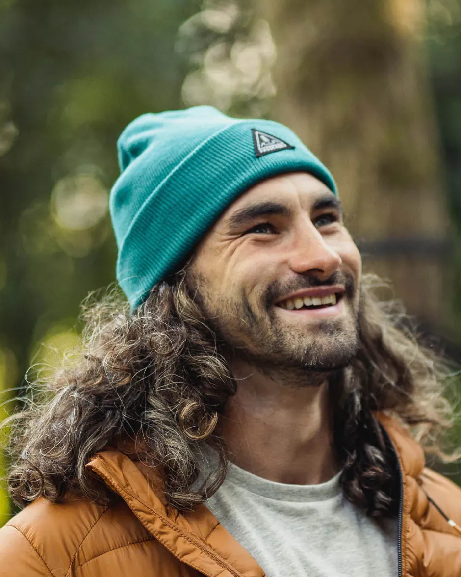 Beanies|Beanies>Floris van Bommel Core Recycled Low-Top Beanie Shaded Spruce