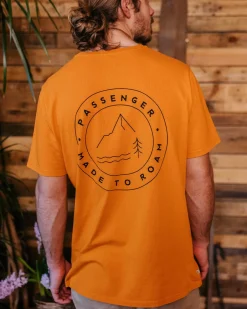 Men's Outlet|Men's>Passenger Core T-Shirt Sunrise Orange