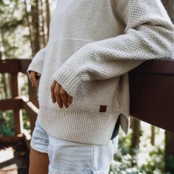 Knitwear|Women's Outlet>Passenger Cove Knitted Jumper Off White