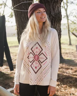 Tops & T-Shirts|Women's Outlet>Passenger Craft Organic Cotton LS T-Shirt Off White