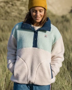 Fleece|Fleece>Passenger Create Recycled Deep-Pile Sherpa Fleece Vintage White
