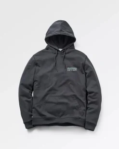 Hoodies & Sweatshirts>Passenger Decade Recycled Cotton Hoodie Black