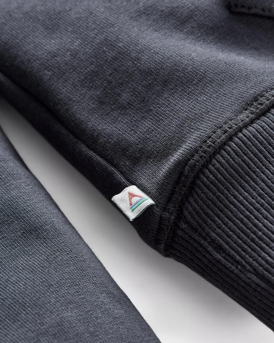 Hoodies & Sweatshirts>Passenger Decade Recycled Cotton Hoodie Black