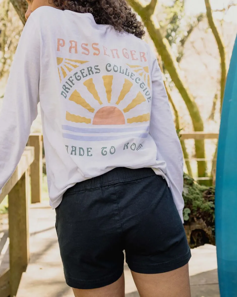 Shorts|Women's Outlet>Passenger Del Sur Organic Cotton Short True Black