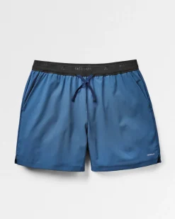 Shorts|Activewear>Floris van Bommel Descent Trail Recycled Shorts Dark Denim