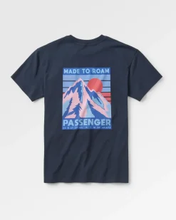 T-Shirts & Tank Tops|Best Sellers>Passenger Distance Recycled Relaxed Fit T-Shirt Deep Navy