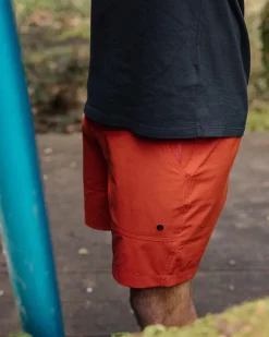 Shorts|Activewear>Floris van Bommel Drift All Purpose Short Warm Orange