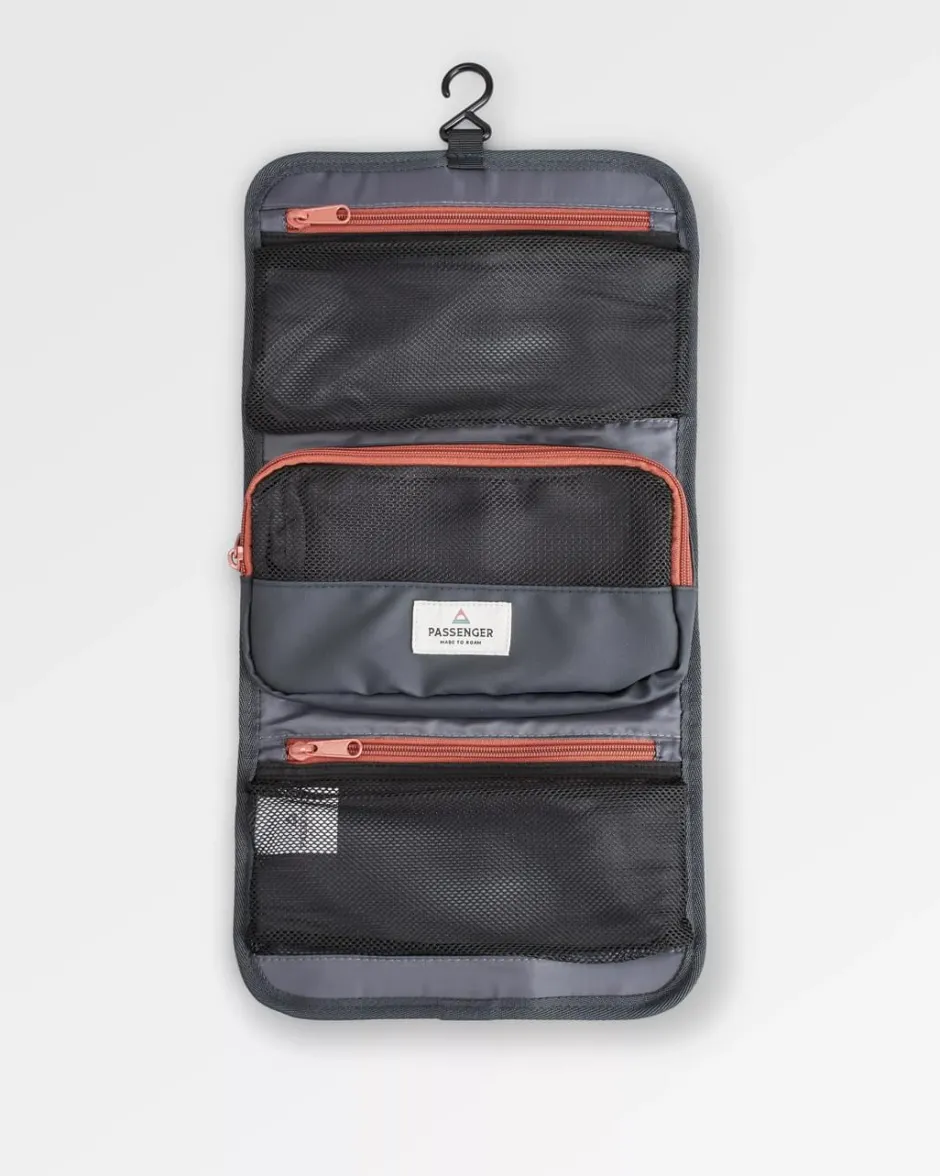 Backpacks & Bags|Backpacks & Bags>Floris van Bommel Drop Recycled Wash Kit Charcoal