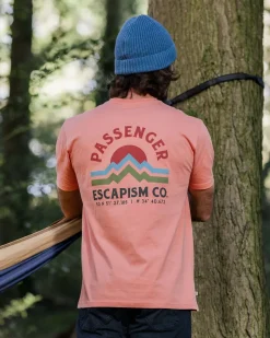 T-Shirts & Tank Tops|Men's Outlet>Passenger Dumont Organic Relaxed Fit T-Shirt Tawny Peach