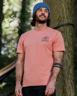 T-Shirts & Tank Tops|Men's Outlet>Passenger Dumont Organic Relaxed Fit T-Shirt Tawny Peach