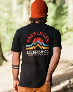 T-Shirts & Tank Tops|Men's Outlet>Passenger Dumont Organic Relaxed Fit T-Shirt Black
