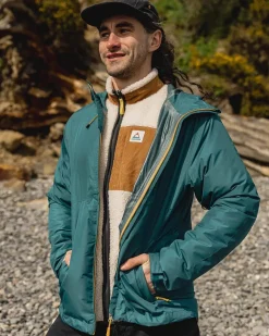 Water Resistant|Men's Outlet>Passenger Echo Recycled Water Resistant Jacket Mediterranean