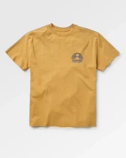 Best Sellers>Passenger Elbio Recycled Relaxed Fit T-Shirt Mustard Gold