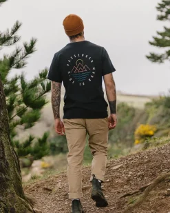 T-Shirts & Tank Tops|Best Sellers>Passenger Escapism Recycled Cotton T-Shirt Black