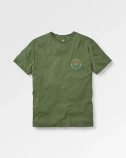 T-Shirts & Tank Tops|Men's Outlet>Passenger Escapism Recycled Cotton T-Shirt Fir Tree