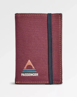 Accessories|Backpacks & Bags>Floris van Bommel Essentials 2.0 Recycled Wallet Burgundy