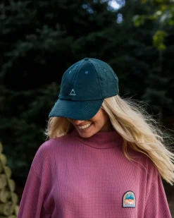 Caps & Hats|Caps & Hats>Floris van Bommel Fade Recycled Cord 6 Panel Cap Deep Ocean