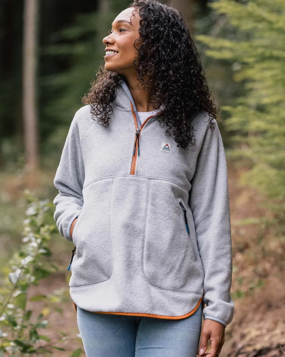 Fleece|Fleece>Passenger Folksy Recycled Polar Fleece Grey Marl