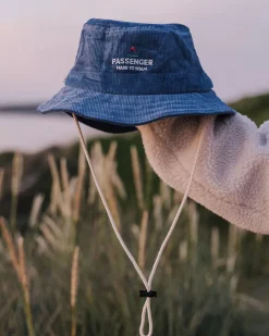 Caps & Hats|Caps & Hats>Floris van Bommel Forest Recycled Bucket Hat Ash Blue
