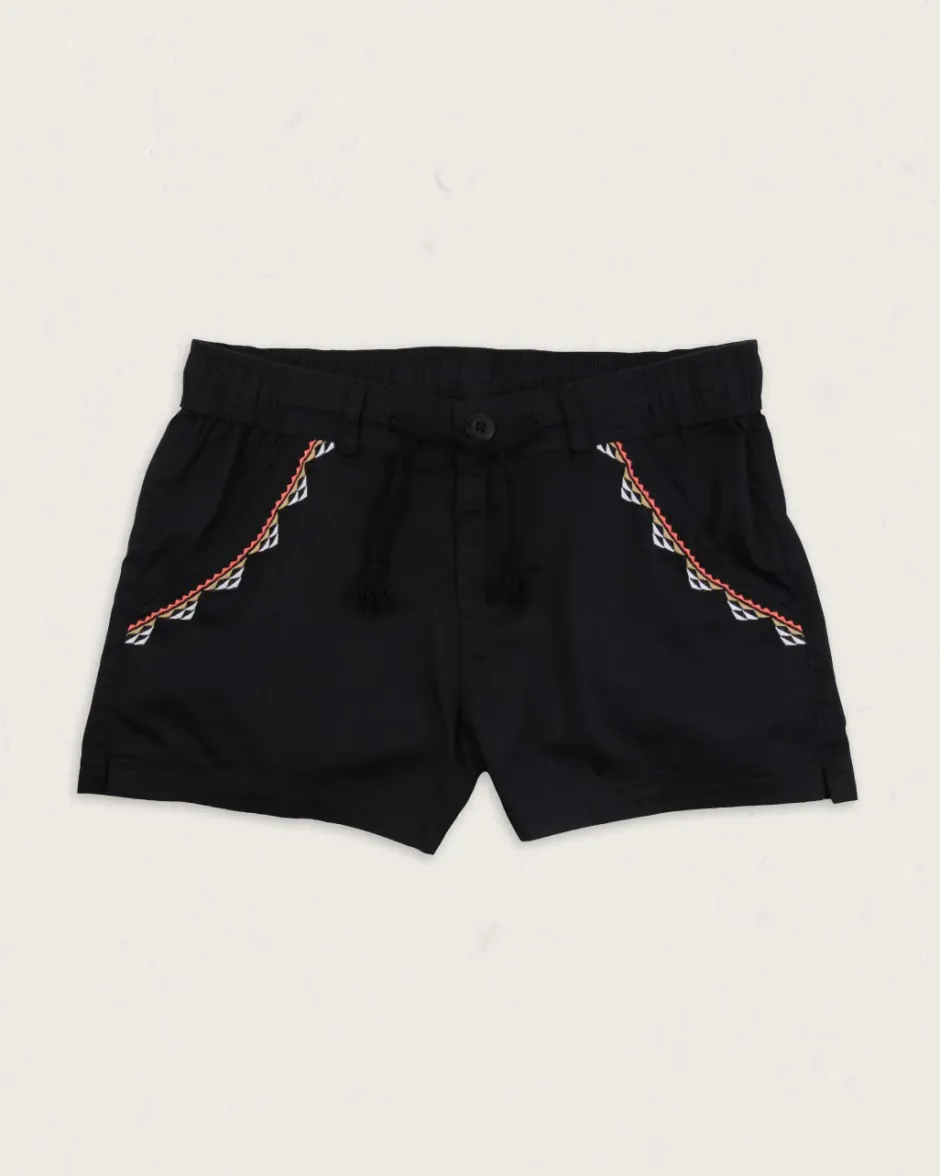 Shorts|Women's Outlet>Passenger Freedom Organic Cotton Short True Black