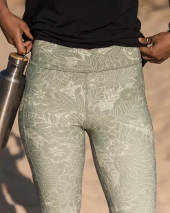 Leggings|Dungarees & Pants>Passenger Fresh Air Recycled Leggings Pistachio Floral