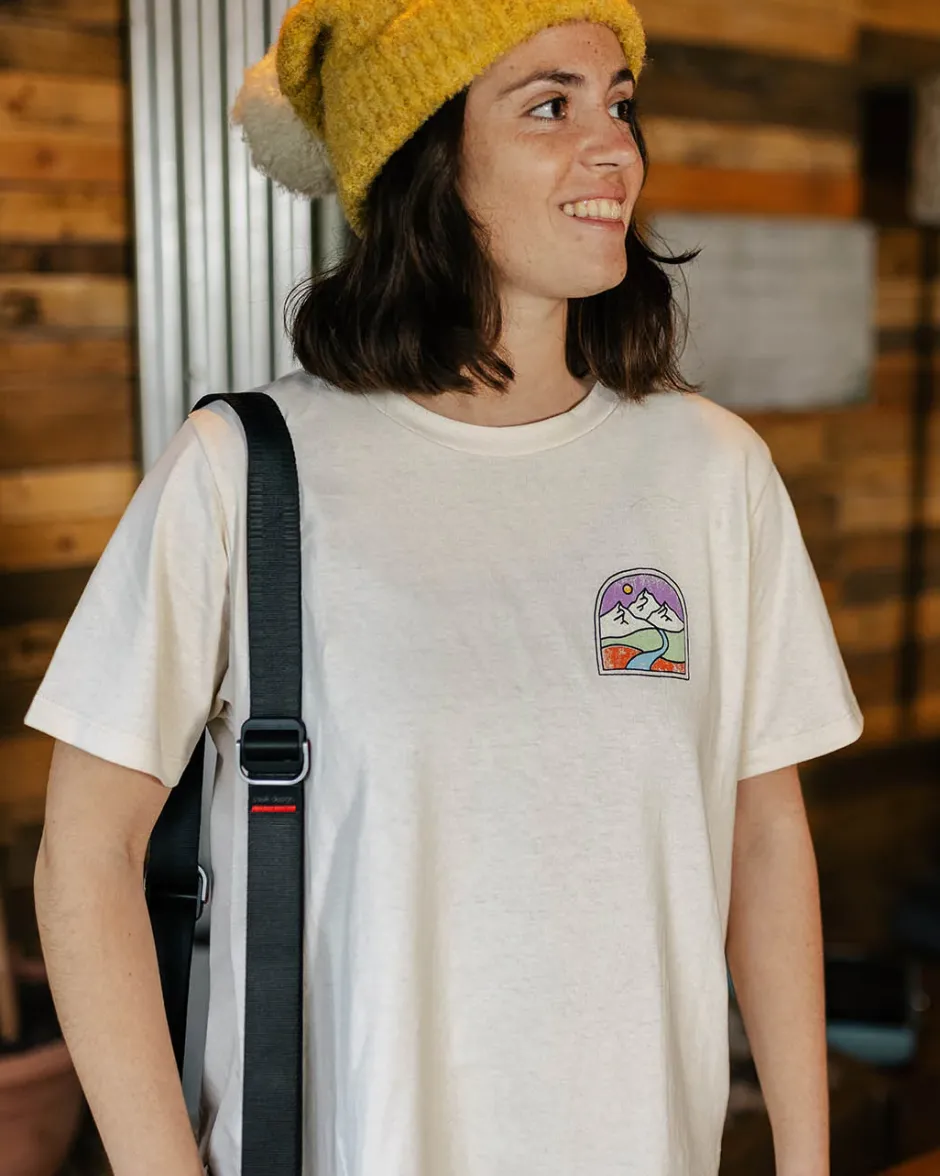Tops & T-Shirts>Passenger Friday Collective Recycled Cotton T-Shirt Birch