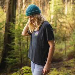 Tops & T-Shirts>Passenger Friday Collective Recycled Cotton T-Shirt Black