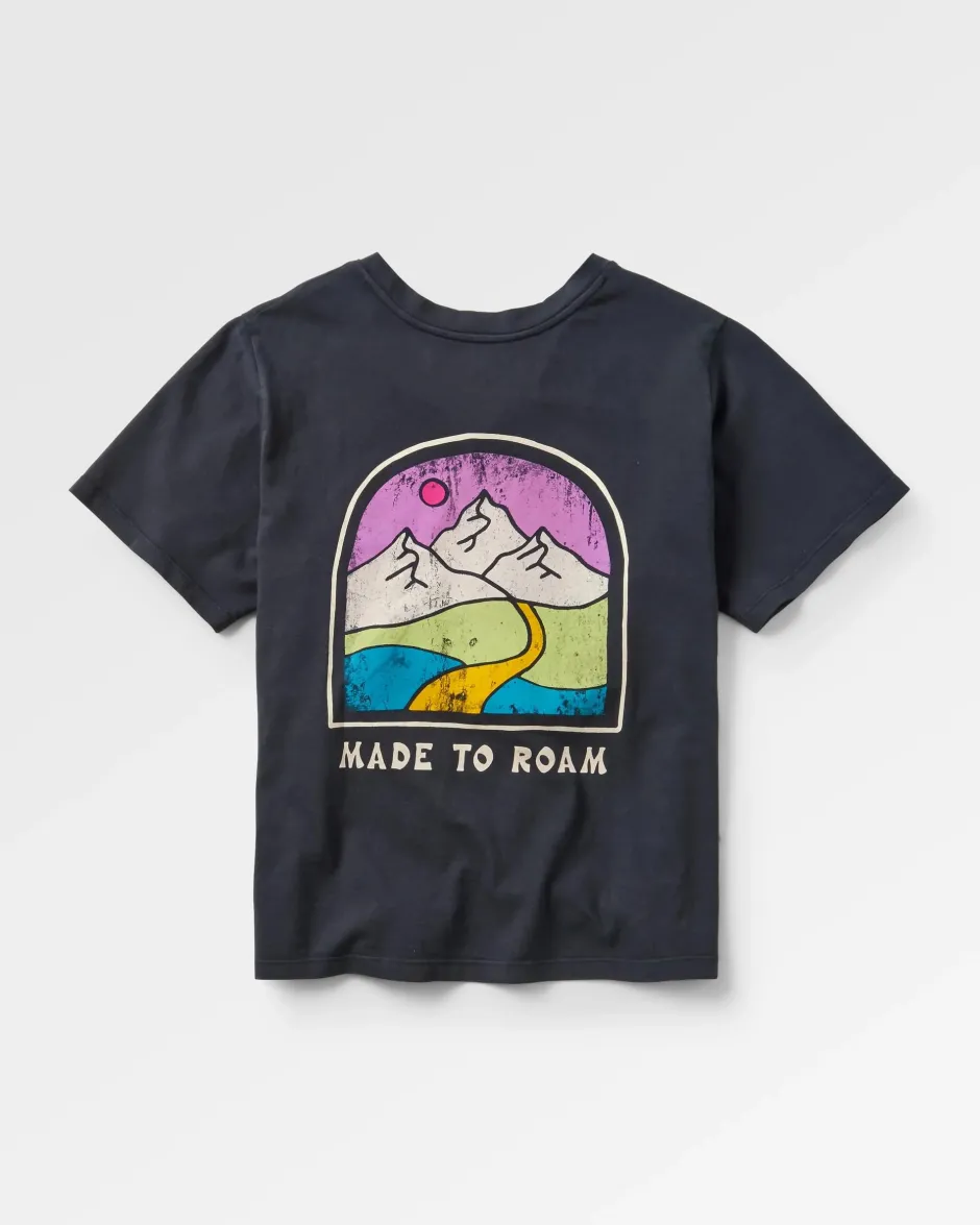 Tops & T-Shirts>Passenger Friday Collective Recycled Cotton T-Shirt Black